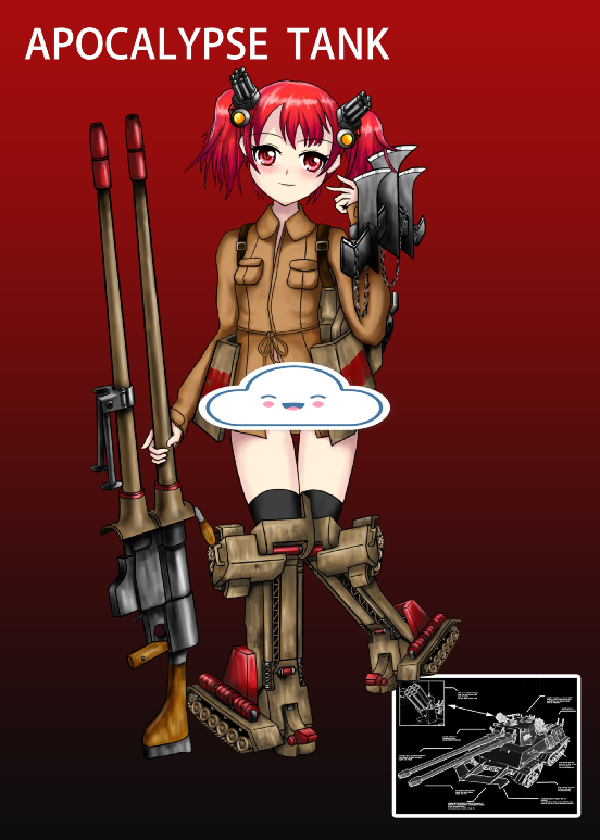 【游戏内外】脸上写满无敌的天启,红警3单位原型(苏军坦克下) - 元