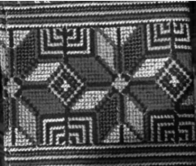 瑶族八角花纹样