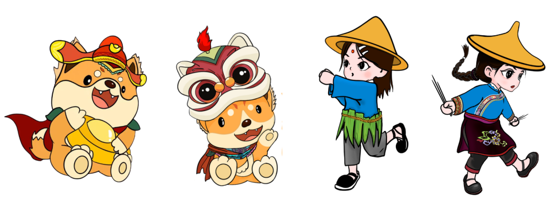 舞火狗IP形象延展动作