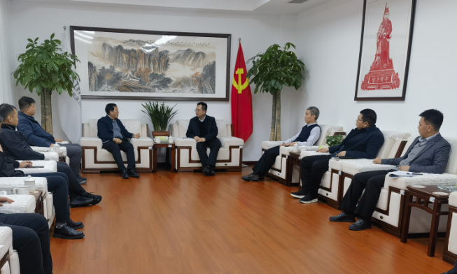 太行灵泉公司与运城高速开展战略合作会谈
