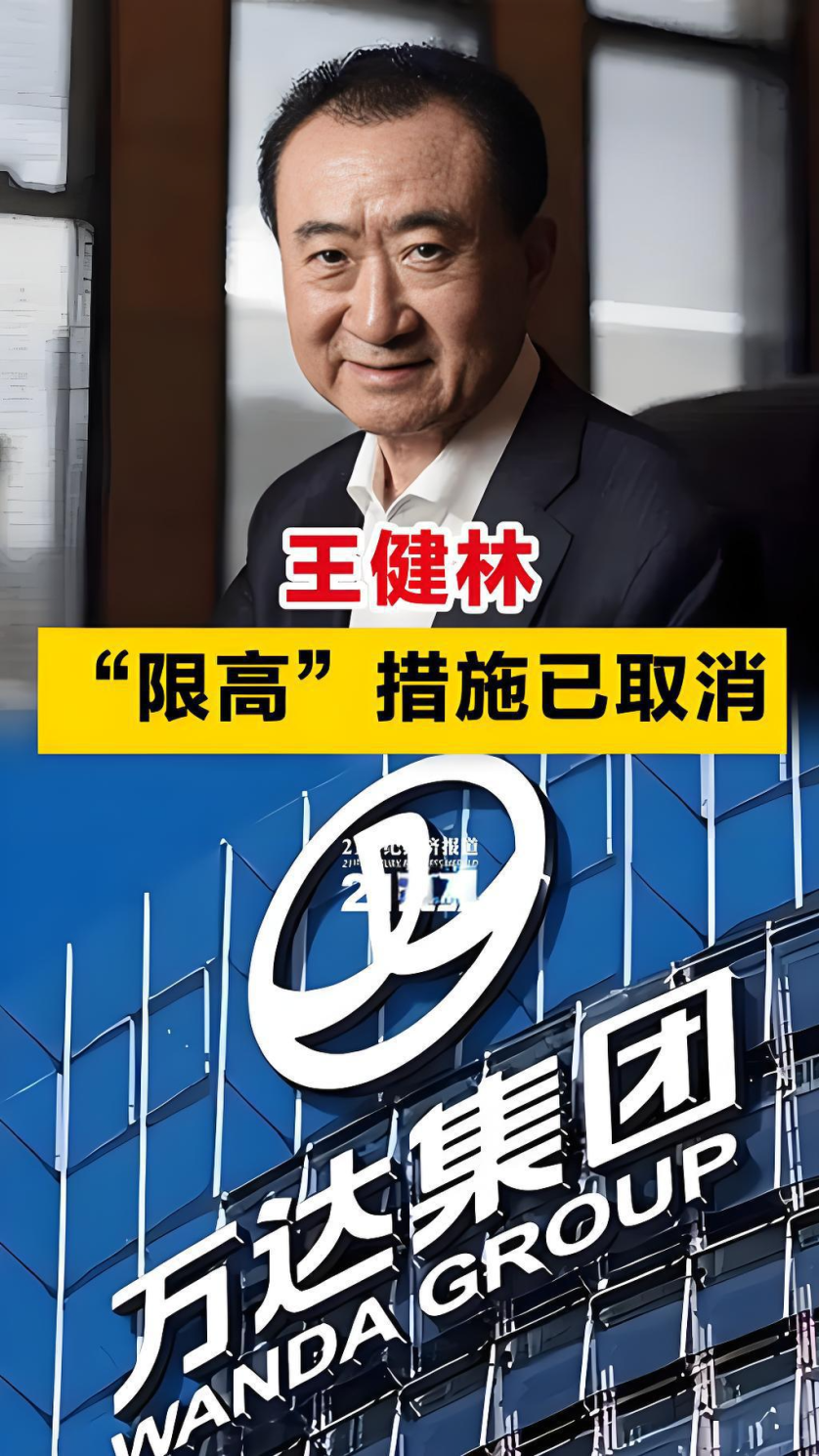 王健林"限高"措施已取消,53亿债务压顶，王健林再遭“限高”！万达生死局，为何与许家..