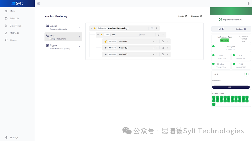 Syft Explorer移動式痕量氣體分析解決方案