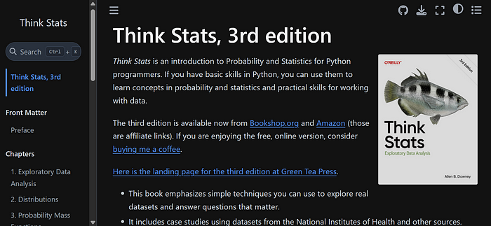 Think Stats，第 3 版 —— 作者：Allen B. Downey