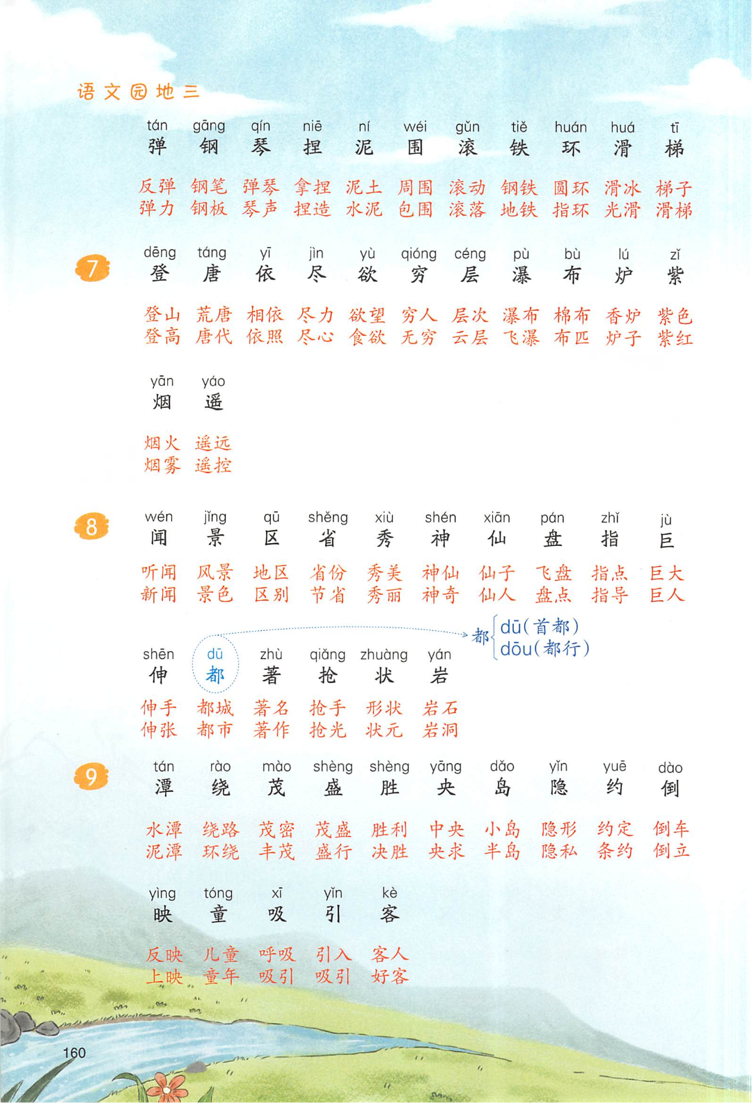 25年新版二年级上册语文（课后生字组词汇总），电子版可打印