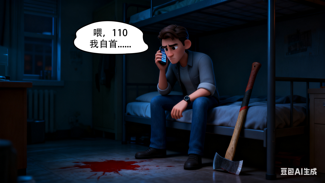 男子因手机外放音量太大被舍友砍伤