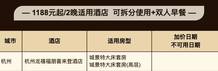 万豪香格里拉希尔顿行政礼遇套房通兑 春节不加价988元起