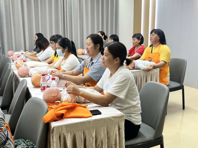 程村镇开展乡村振兴人才技能南粤家政培训班