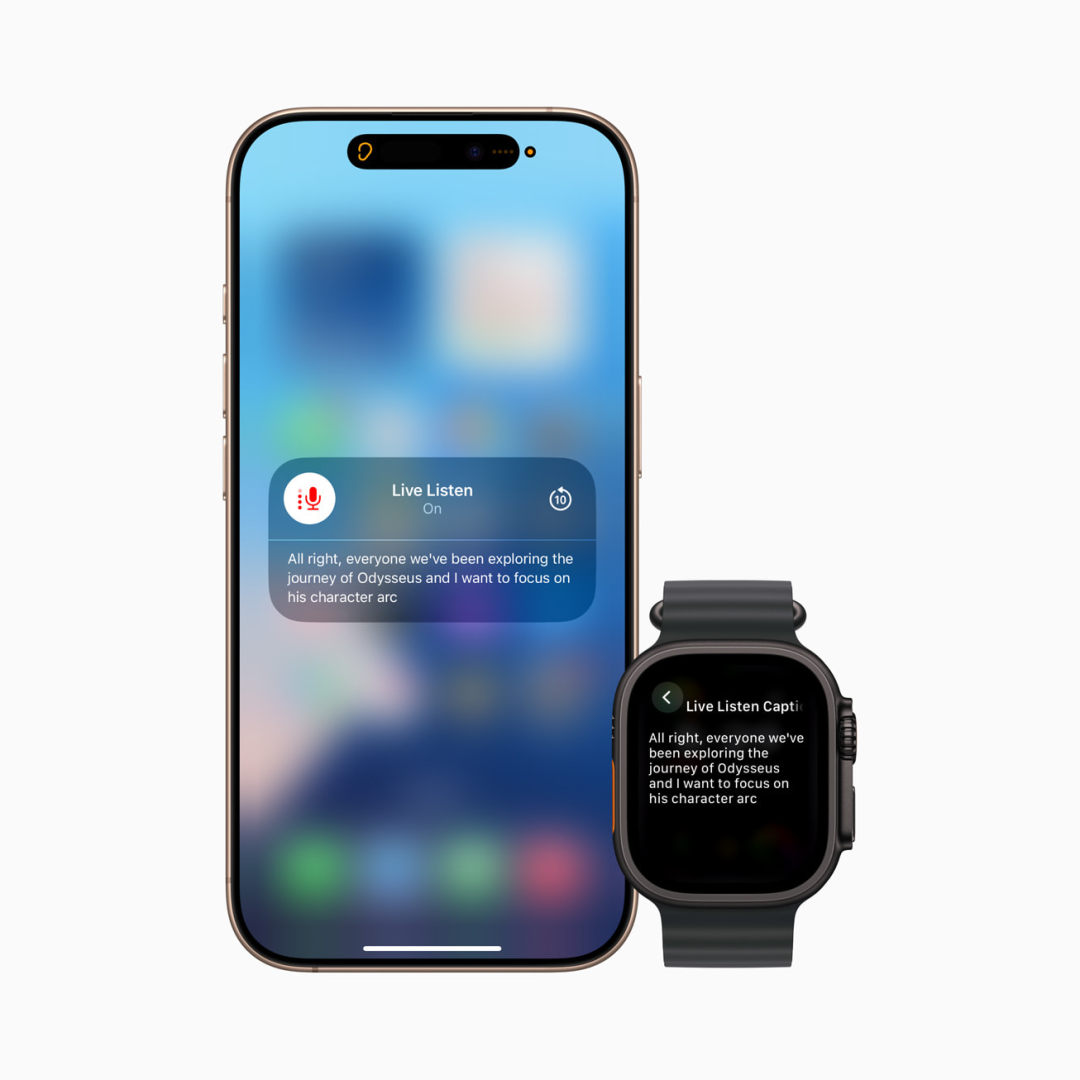 Apple Watch 实时字幕