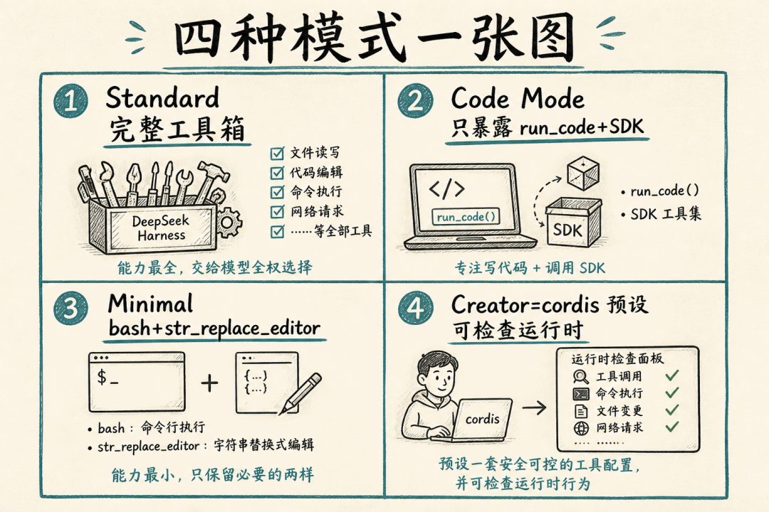 四种模式一张图