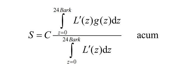 声品质分析之基本评价量的图4