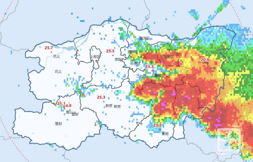 新郑天气