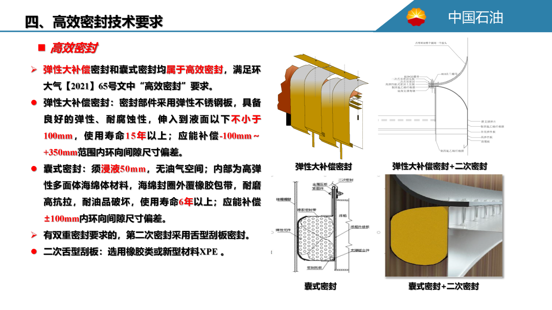 內浮頂儲罐的浮頂及密封要求(圖18)