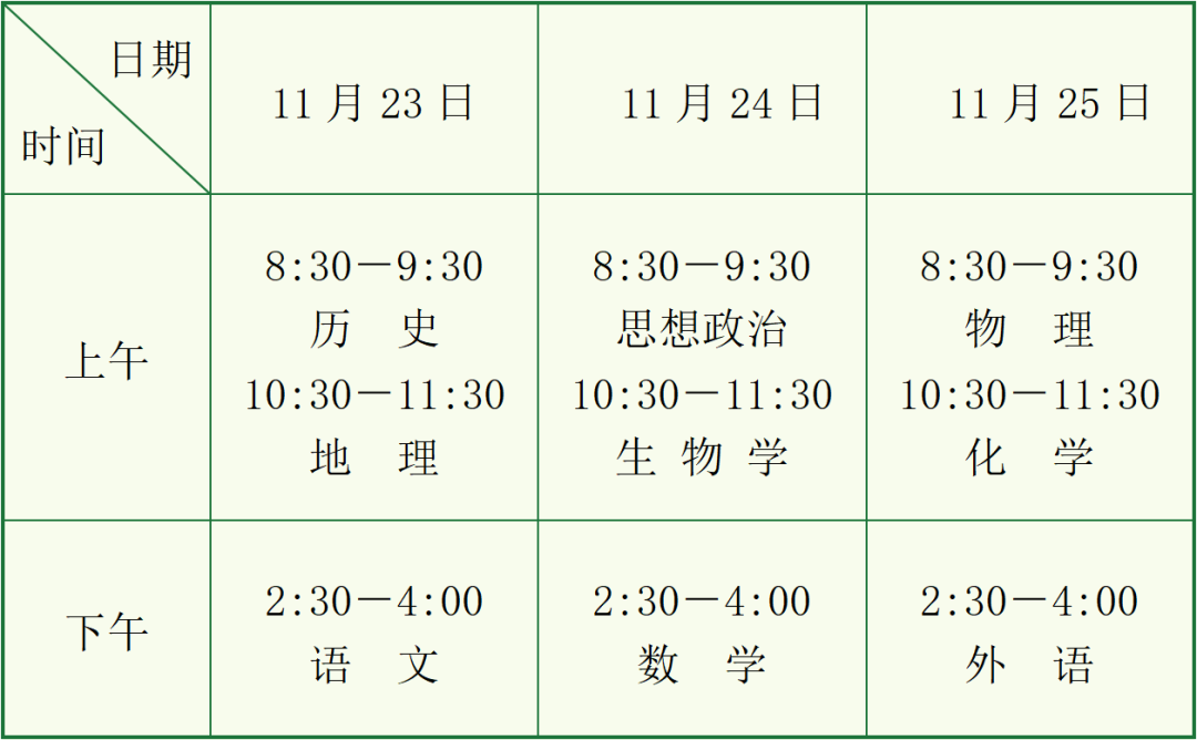 2026年下半年河北省普通高中学业水平合格性考试时间公告