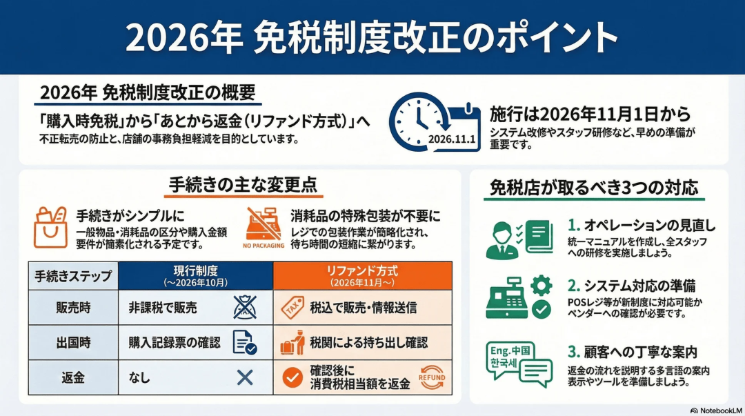 日本退税新政2026与香港离境税退税攻略