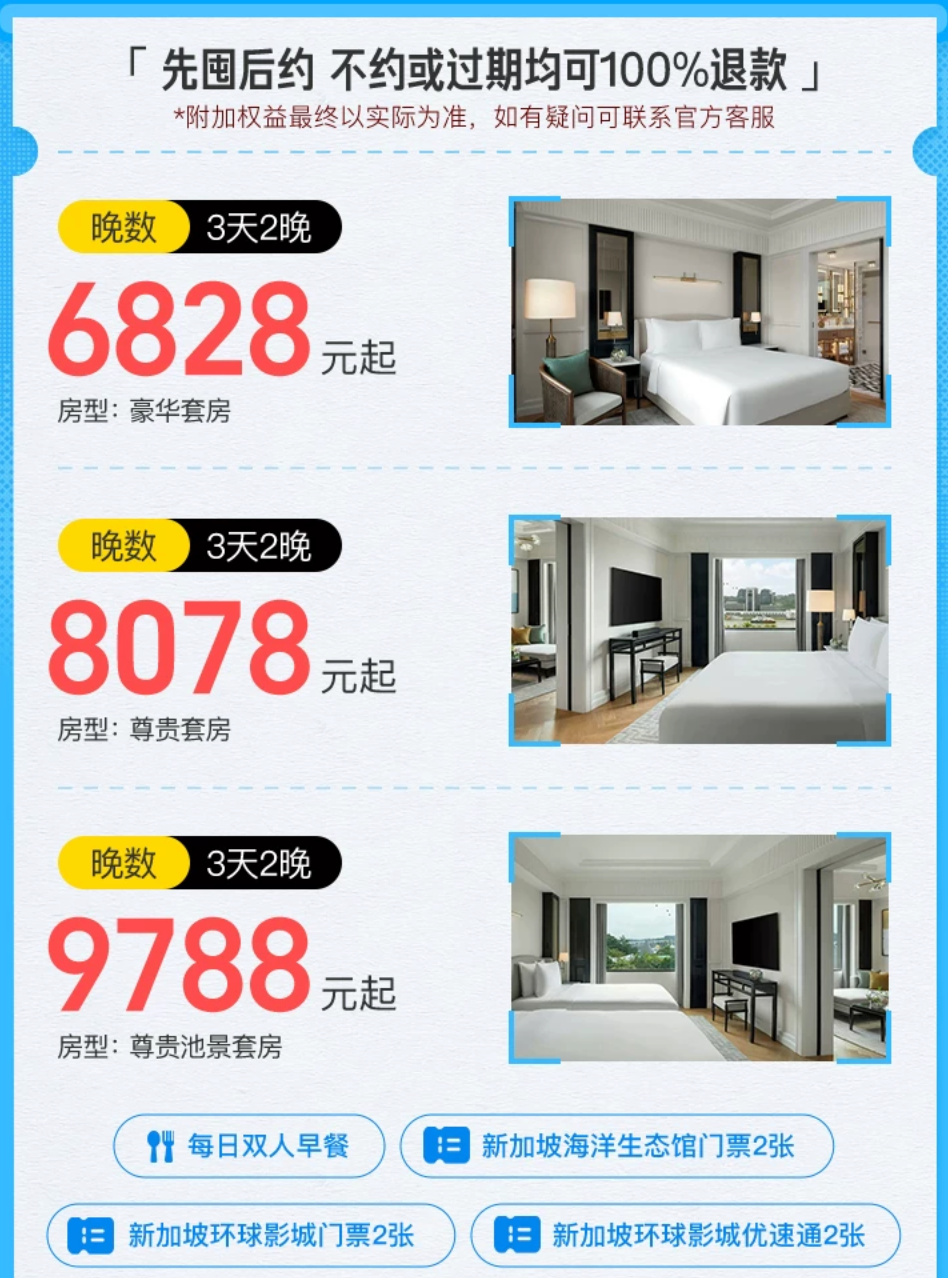 飞猪双11国际酒店券满4000减200 海外通兑套餐249元起可叠加