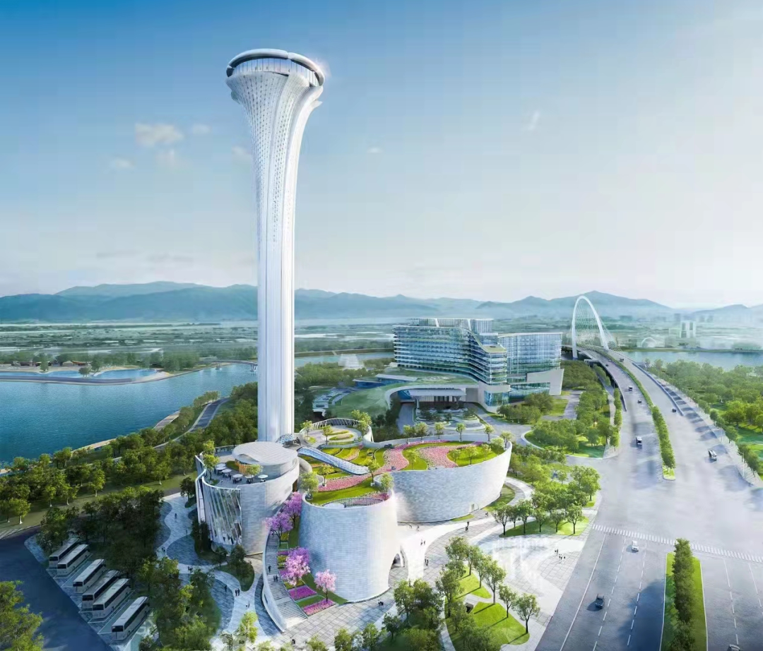 168米肇庆这座地标建筑顺利封顶位置就在