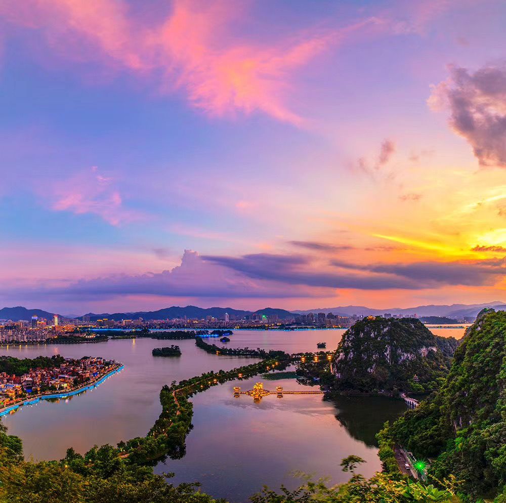 五彩斑斓的端州爱了