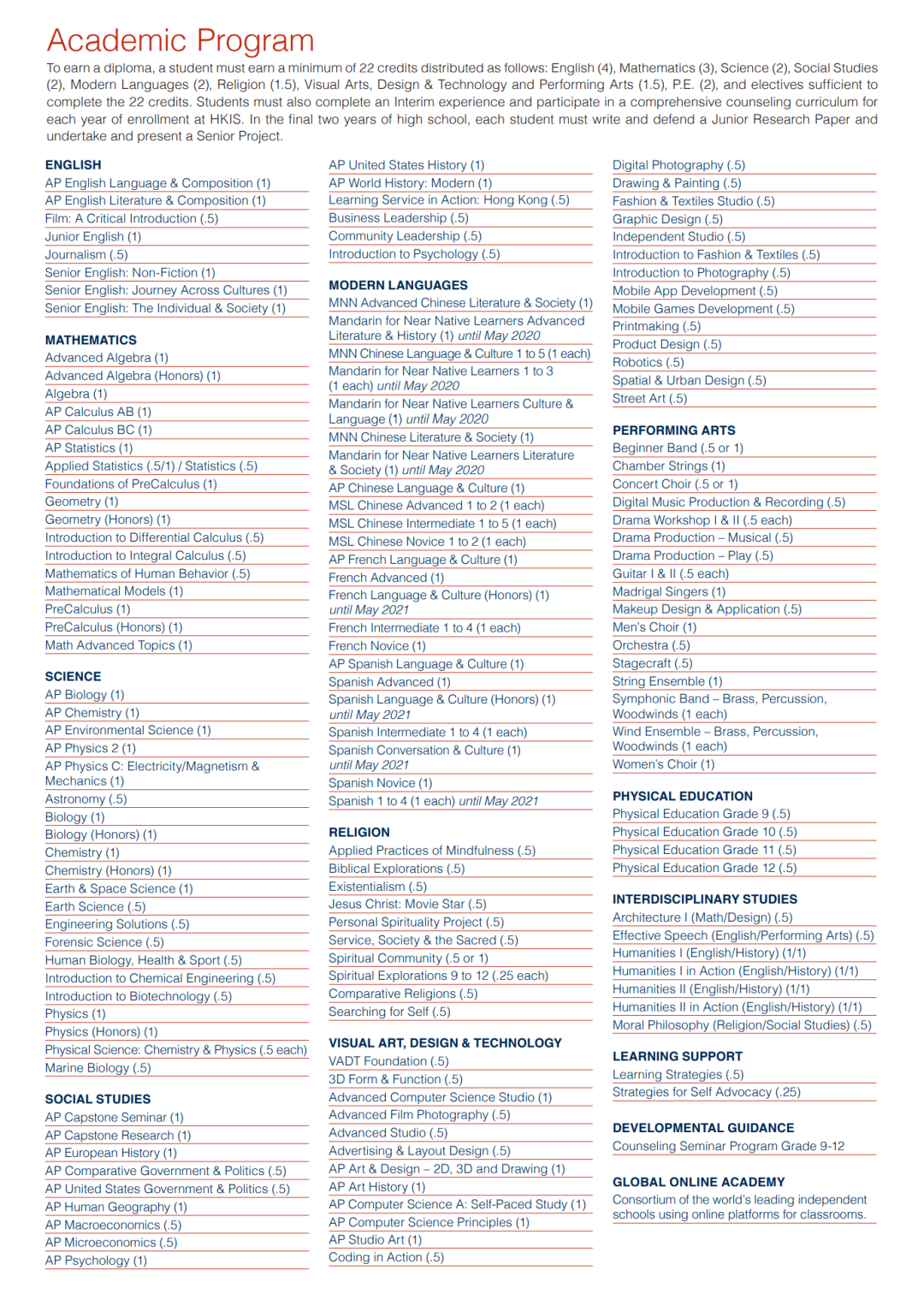 香港国际学校（HKIS）