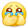 [捂嘴哭]
