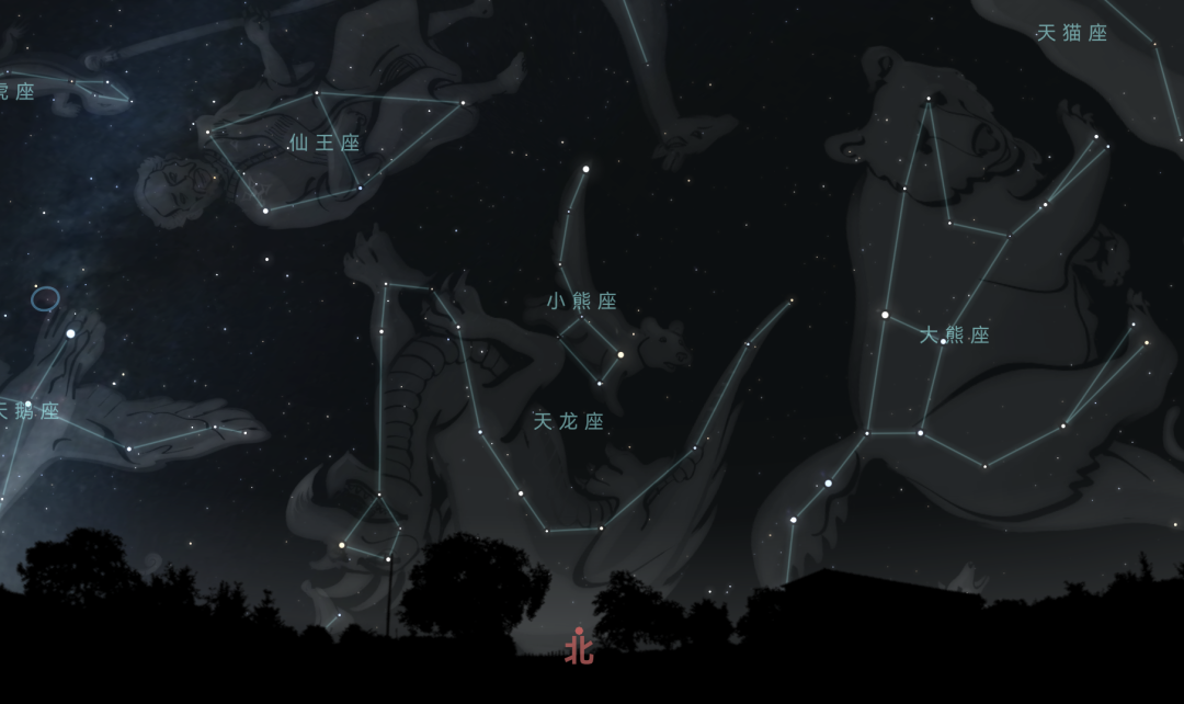 仙女座星空图