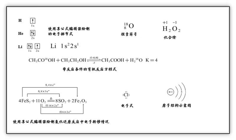 如何优雅地在word和powerpoint中输入公式 方程式 Better化学大本营 二十次幂