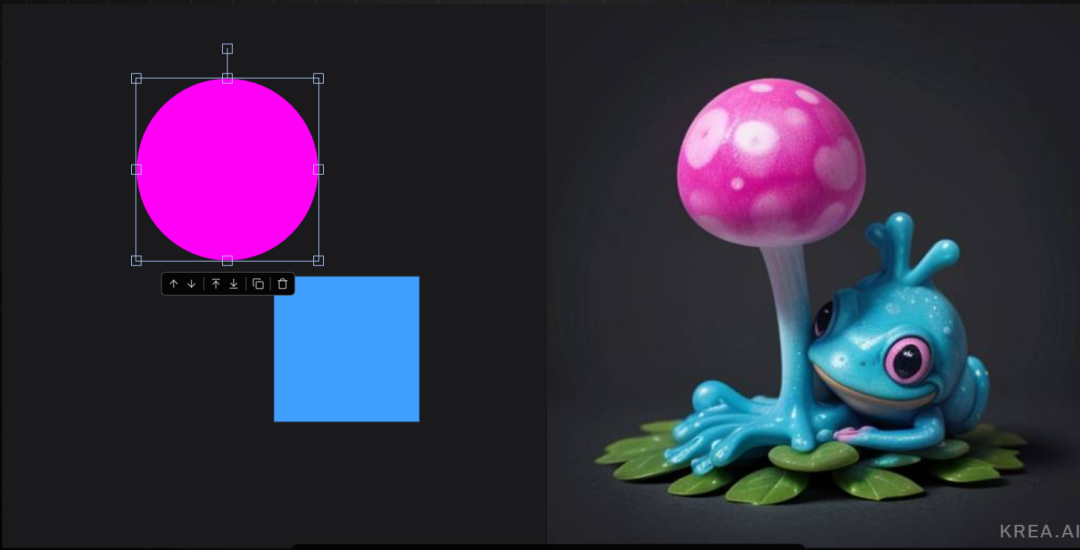 Krea AI最简单的图像生成工具，可实时绘画