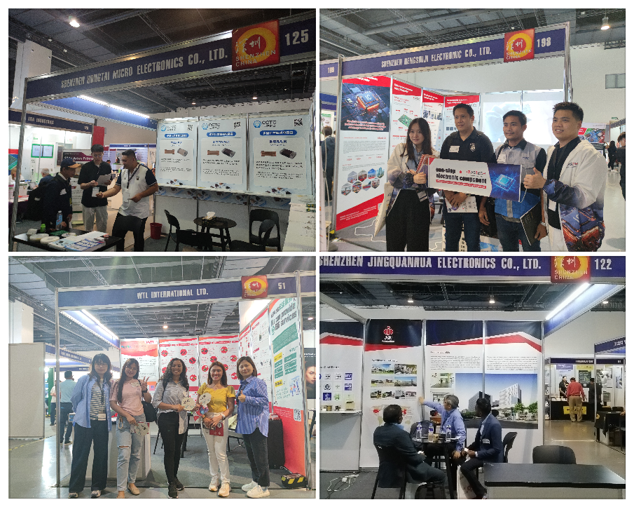 深圳市電子商會(huì)于6月24日-26日，成功組織中國電子信息企業(yè)參加第19屆菲律賓半導(dǎo)體和電子展展會(huì)現(xiàn)場照片集