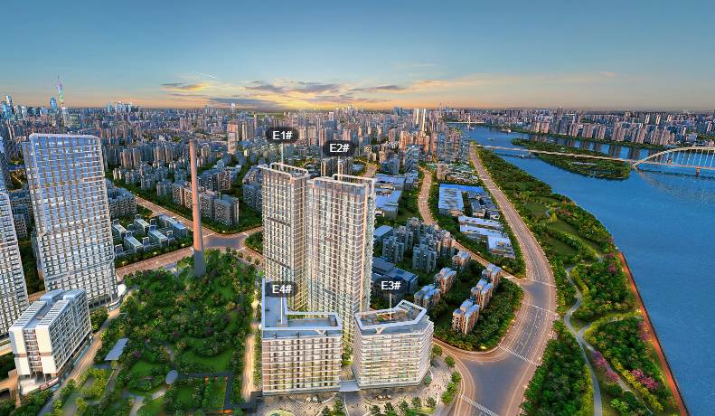 海珠湾壹号大平层开放示范区160-223㎡