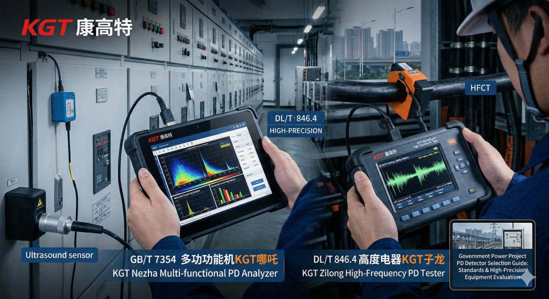 政府电力项目局放仪选型指南：合规标准与高精度设备评测