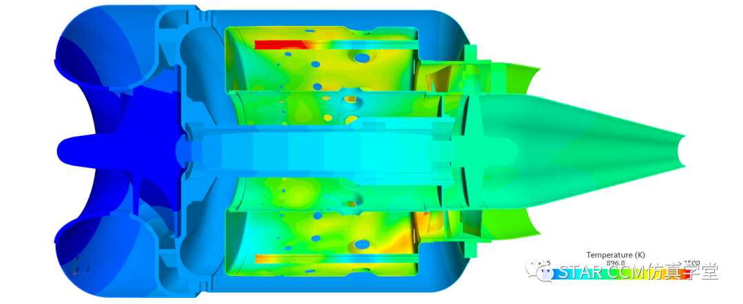 航空发动机整机流固热耦合仿真的图5
