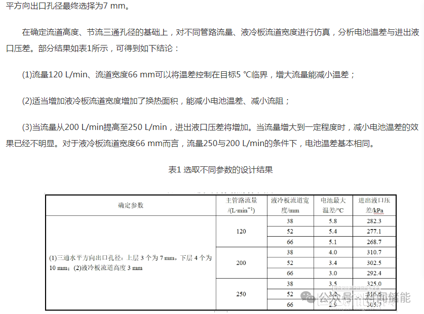 液冷散热式预制舱储能系统冷却液回路设计的图14