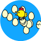 小鸡下蛋小游戏