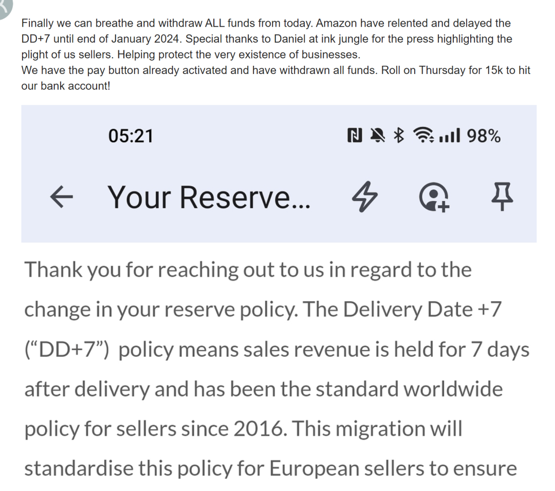 大量卖家资金被强制扣留，亚马逊因此遭投诉！