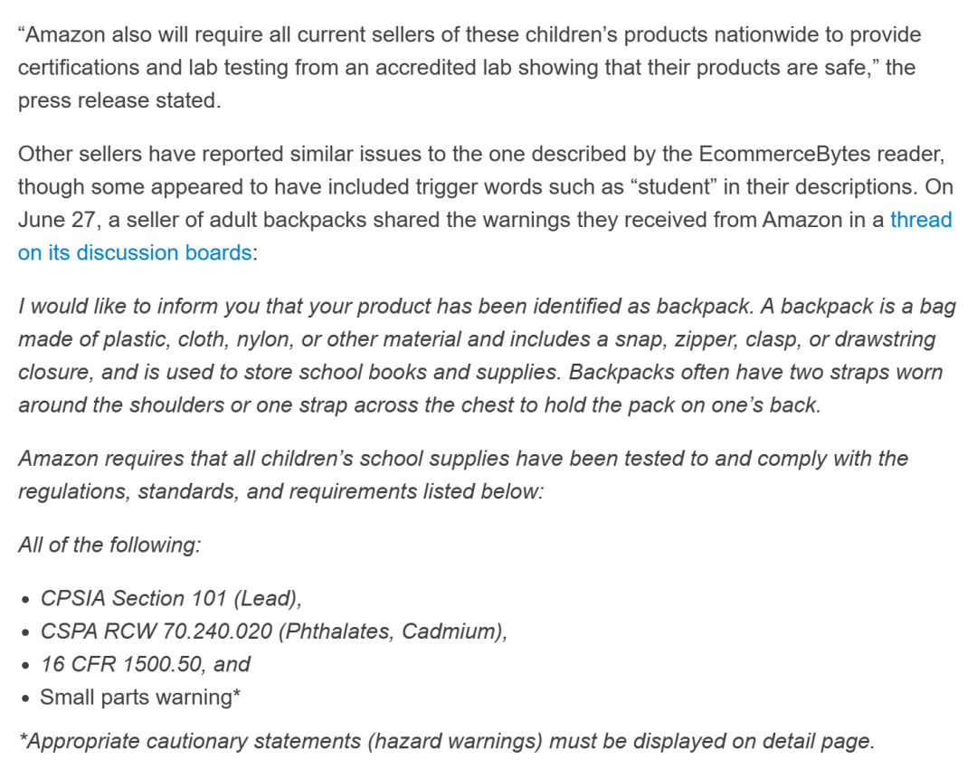 大量Listing惨遭下架，亚马逊正在收紧类目审查！