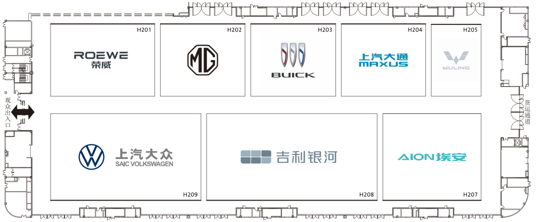 2025成都国际车展展位图，8月29日-9月7日举办