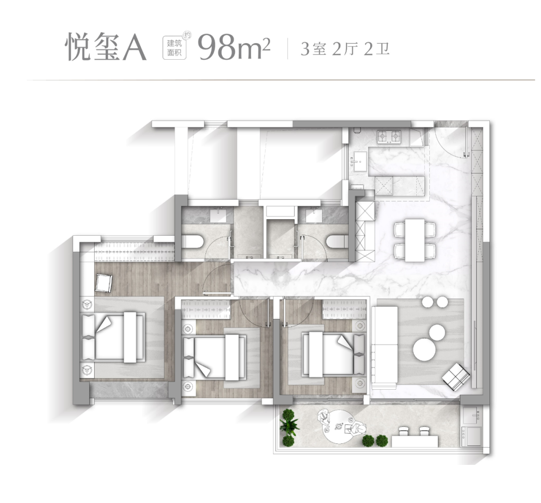 华润万博悦府本周末开盘，价格、户型图出来了...