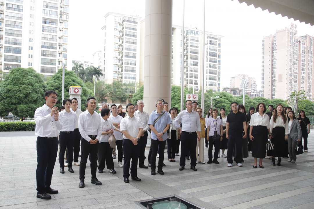 澳门医务界代表团莅临中山一院广西医院考察交流