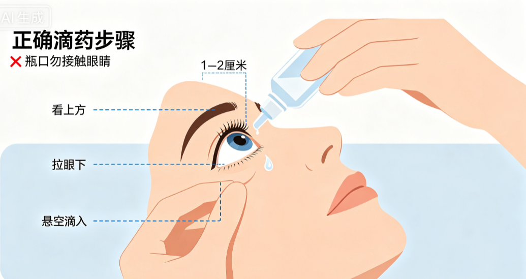 眼药水+眼膏怎么用才对？中山一院广西医院这份操作指南收好，尤其是用降眼压药的朋友
