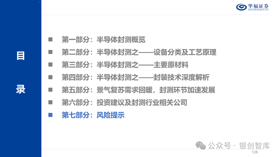 半导体封测产业链