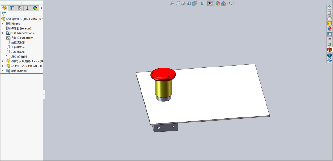 SOLIDWORKS Electrical设备智能开孔的图4