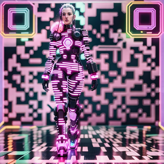 AI绘画与二维码的数字艺术