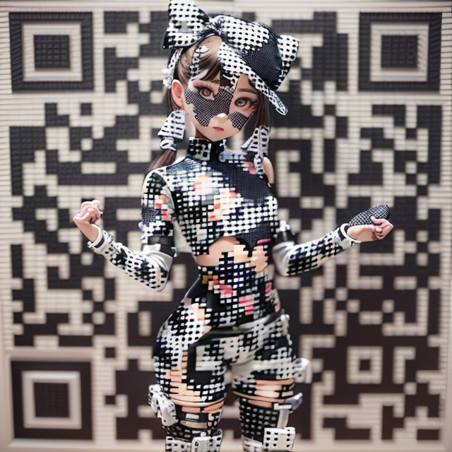 AI绘画与二维码的数字艺术