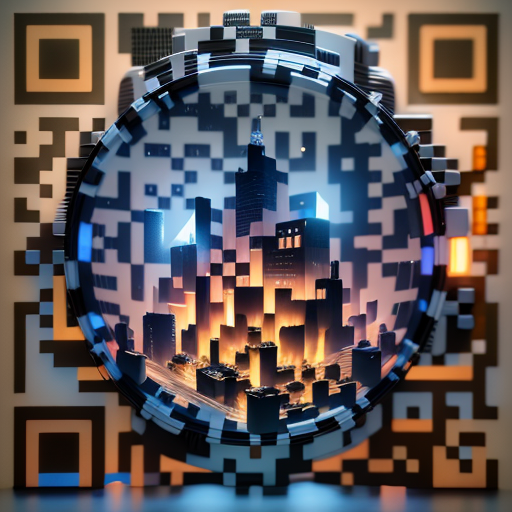 AI绘画与二维码的数字艺术