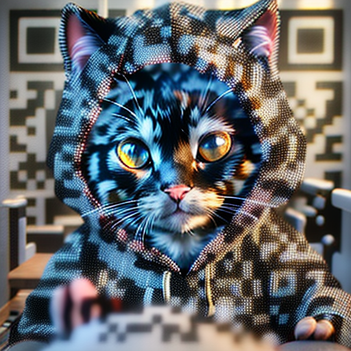 AI绘画与二维码的数字艺术