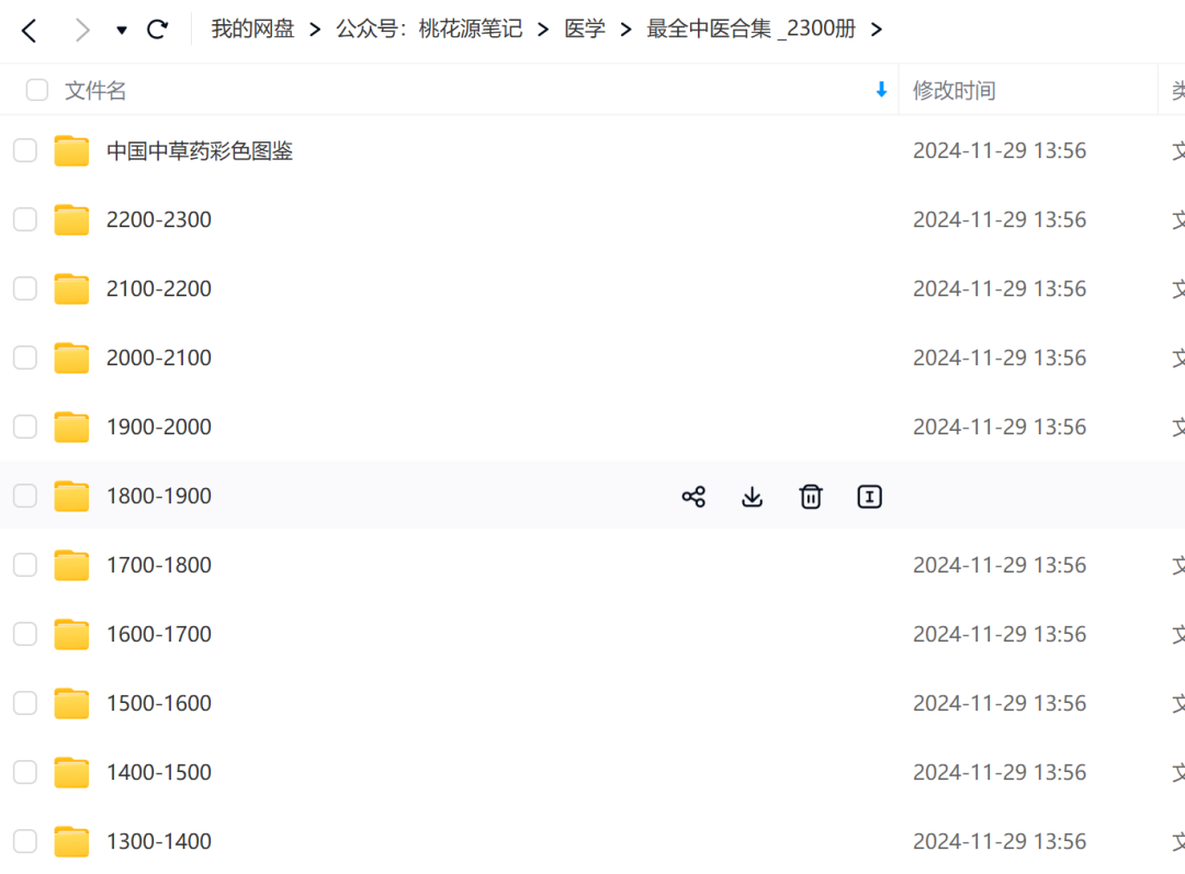 【本周知识库更新】最全中药合集—2300册