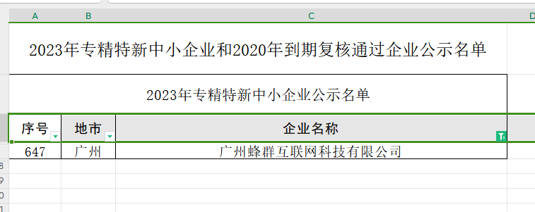 广州蜂群互联网科技有限公司通过2023年专精特新中小企业审核 (2).png