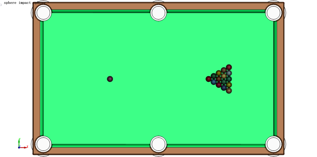 LS-DYNA | 打台球的图1