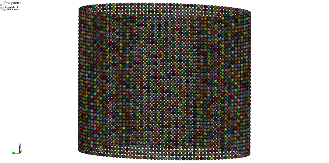 Python | 预制破片战斗部的破片快速排布建模的图3