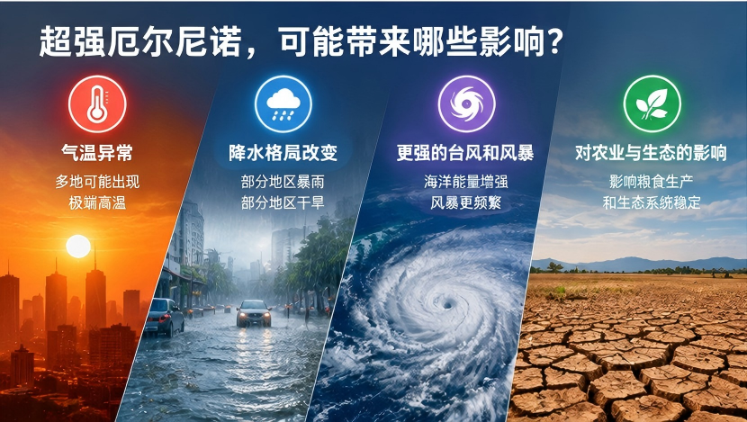 厄尔尼诺：全球气候连锁反应
