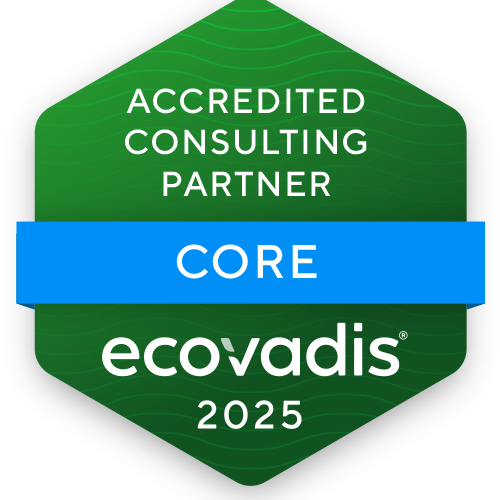 ecovadis咨询合作伙伴奖章